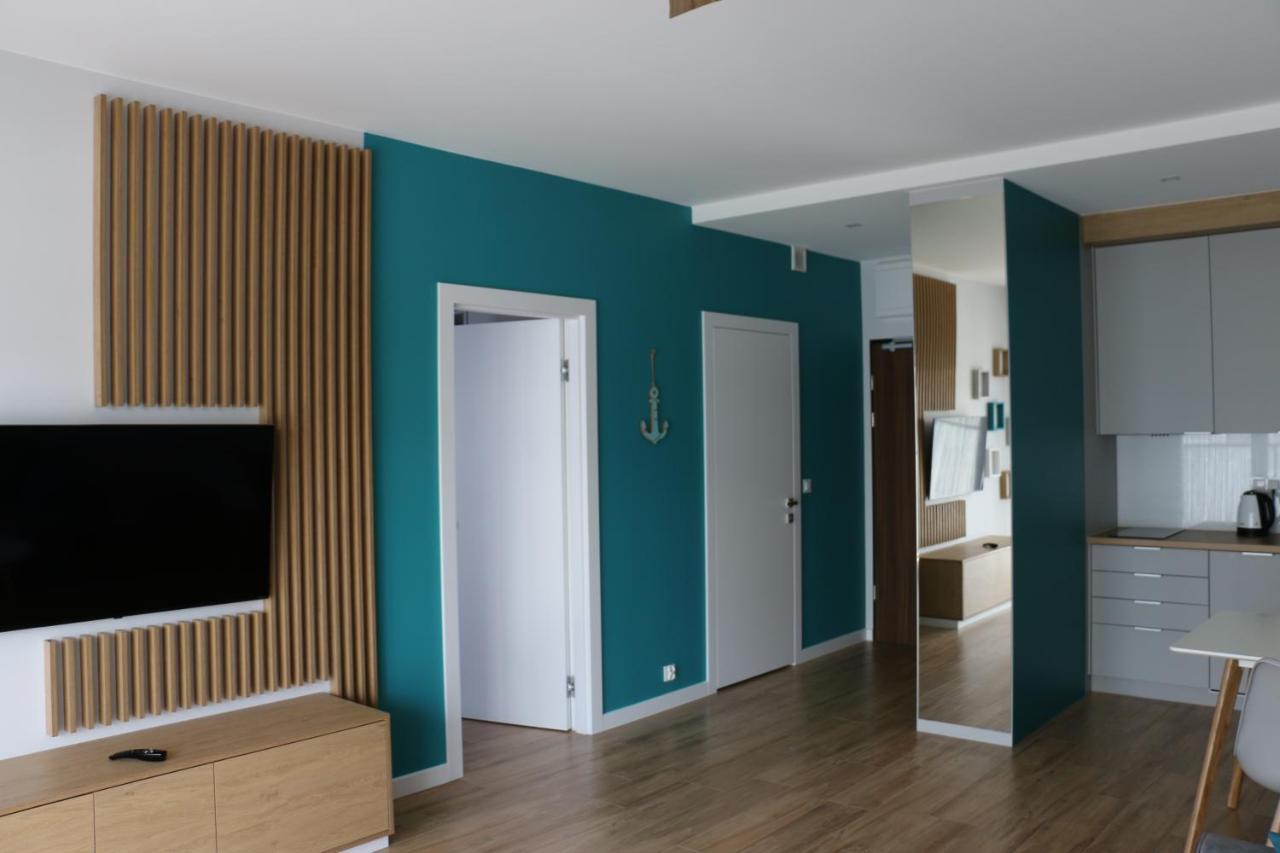 Turkusowa Liwia Apartment Pogorzelica  Bagian luar foto